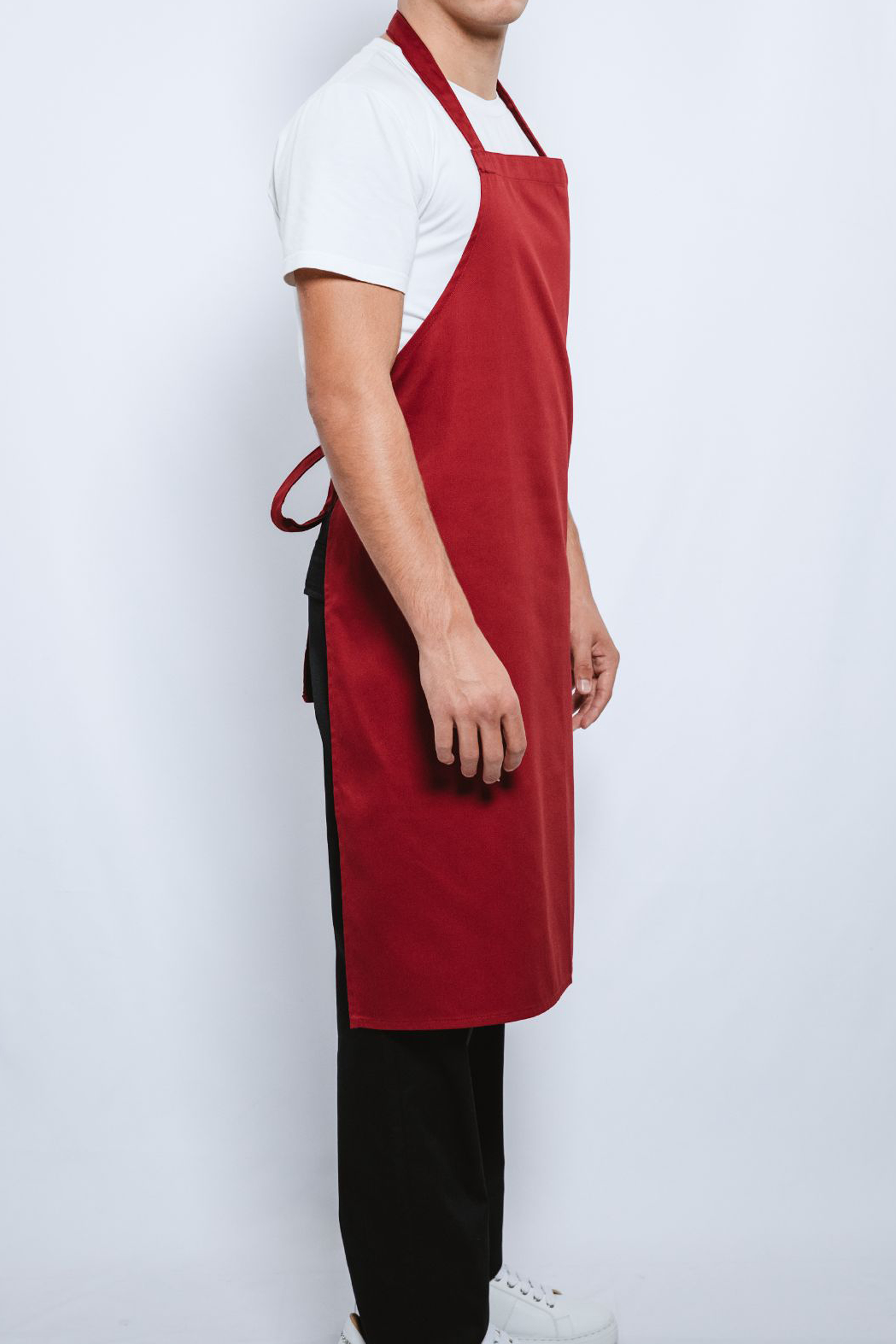 Bib Apron Red 2